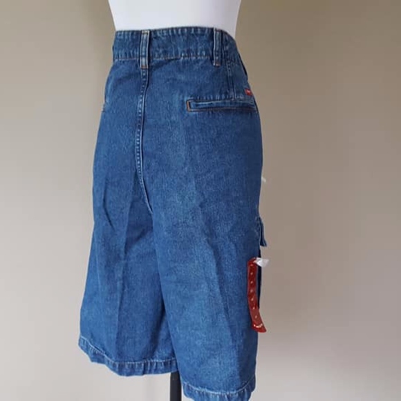 mens cargo blue jeans